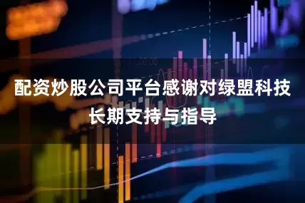 配资炒股公司平台感谢对绿盟科技长期支持与指导